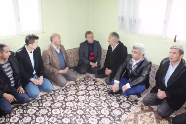 Milletvekili ve Başkandan İki Çocuğunu Kaybeden Aileye Taziye Ziyareti