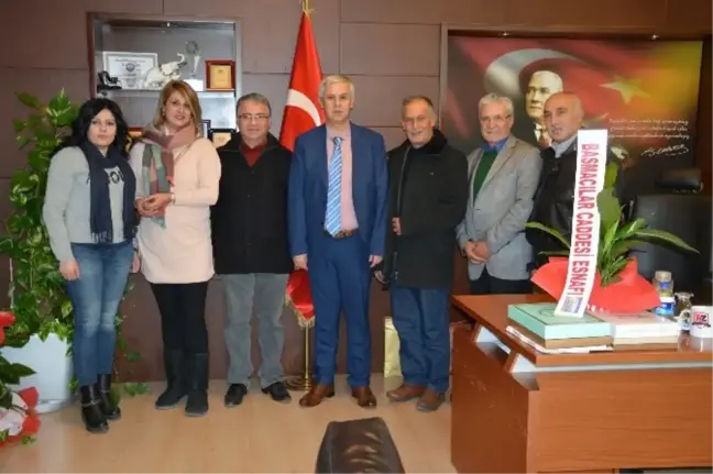Söke'nin Çarşı Esnaflarından Başkan Toyran'a Teşekkür