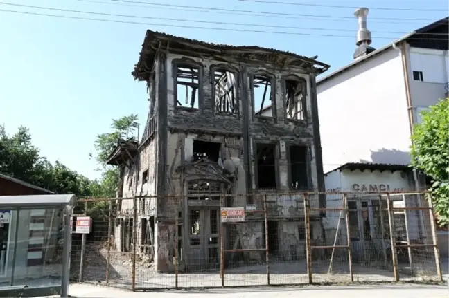 Alicanlar Konağı Restorasyon Çalışmaları Başlatıldı