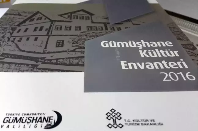 Gümüşhane Kültür Envanteri Yayınlandı