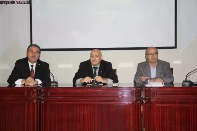 Nevşehir'de Suriye Yardımları Değerlendirildi