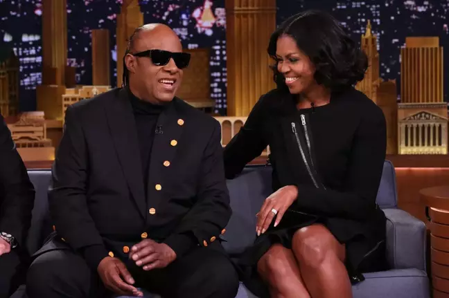 Stevie Wonder'dan Michelle Obama'ya Büyük Jest