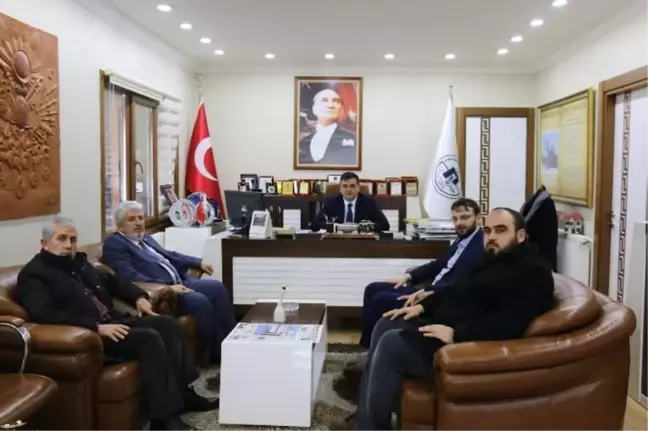 Başkan Yalçın'a Din Adamlarından Ziyaret
