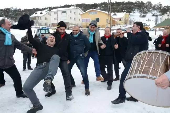 Eğriçimen Yaylası'nda Kış Şenliği Düzenlendi