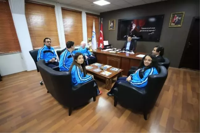Görme Engellilerden Başkan Subaşıoğlu'na Ziyaret