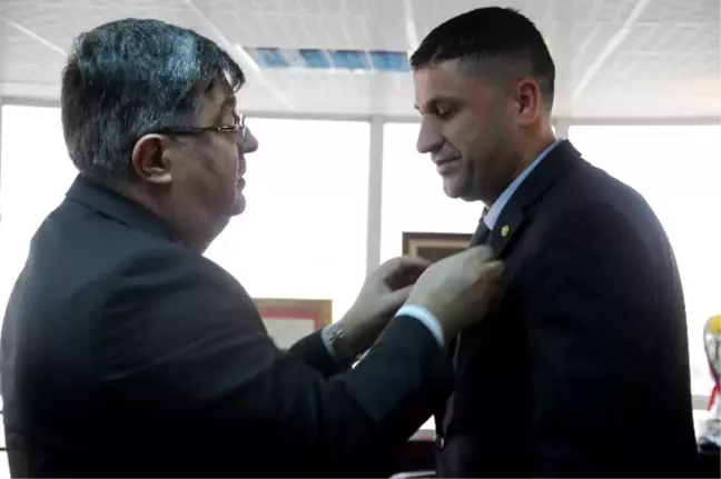 Thk Genel Başkanı Atılgan'dan Keşküş'e Altın Rozet
