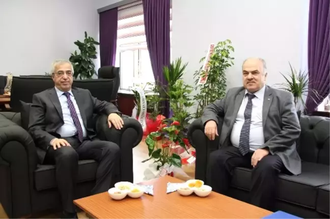 Yeni Rektör Şengörür'e Tebrik Ziyareti