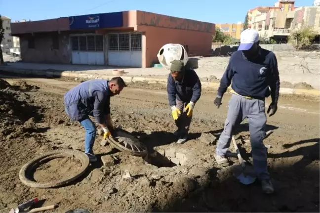 Silopi'de Asfaltlama Çalışması