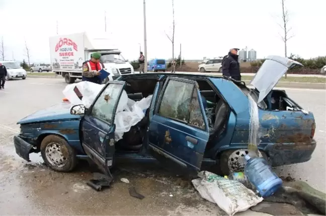 Samsun'da Trafik Kazası: 1 Ölü, 1 Yaralı