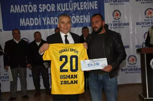 Büyükşehir'den Amatör Spor Kulüplerine Destek Sürüyor