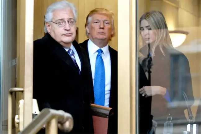 Eski Elçilerden Senatoya Trump'ın İsrail Büyükelçisi Adayı İçin