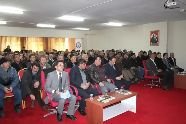 Aydıntepe'de Muhtarlar ve Çiftçilere Tarım Destekleri Anlatıldı
