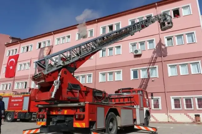 Kırıkkale'de Gerçeğini Aratmayan Tatbikat