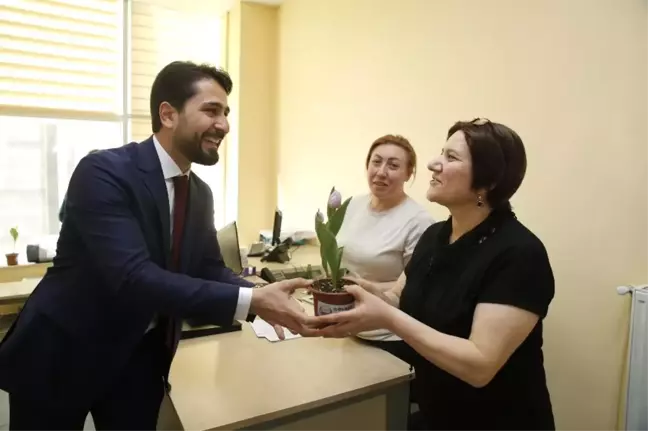 Gölbaşı Belediyesi Çalışanların Kadınlar Günü'nü Kutladı