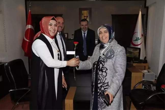 Başkan Duruay'dan, Adsm ve Hasvak Hastanesi'ne Tıp Bayramı Ziyareti
