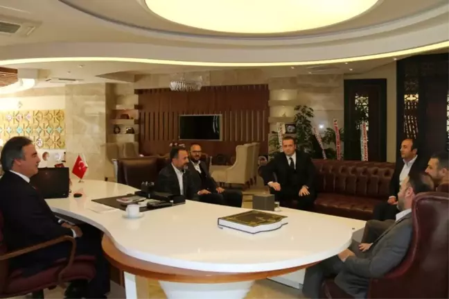AK Parti Adana Milletvekili Dağlı ve Aladağ Belediye Başkanı Akgedik Rektör Bağlı'yı Ziyaret Etti