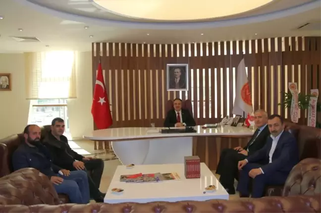 Nevşehir Vatan Şehitleri ve Gazileri Derneği Rektör Bağlı'yı Ziyaret Etti