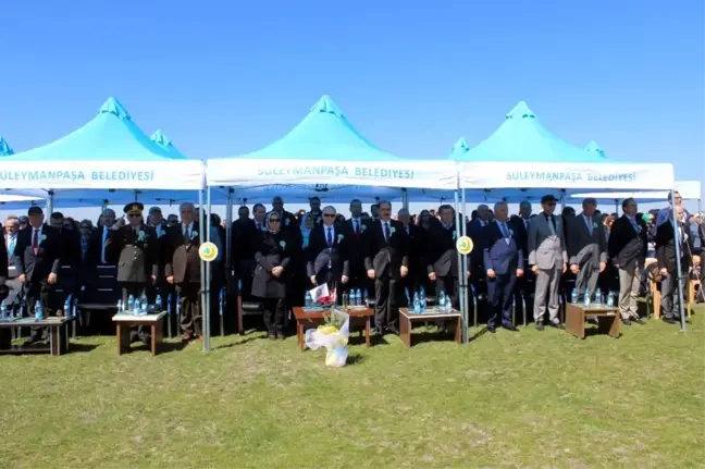 Tekirdağ'da Bin 500 Fidan Toprakla Buluştu
