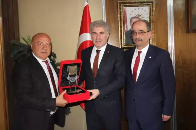 Türk Kızılayı Bayburt Şubesinden Başkan Memiş'e Ziyaret