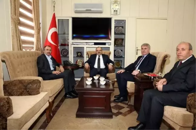 Maliye Bakan Yardımcısı Yavilioğlu'ndan Rektör Coşkun'a Ziyaret