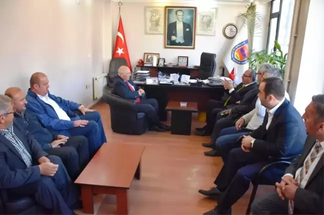 Başkan Eşkinat Esnaf ve Meslek Odaları Ziyaretlerine Devam Ediyor