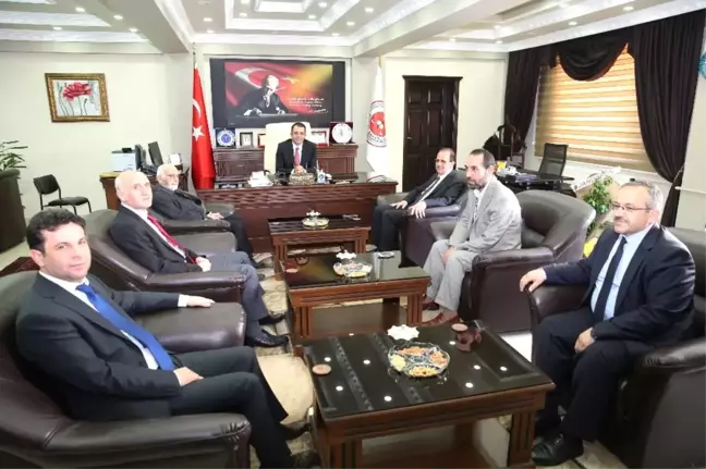 Rektör Coşkun'dan Yeni Başsavcıya Hayırlı Olsun Ziyareti