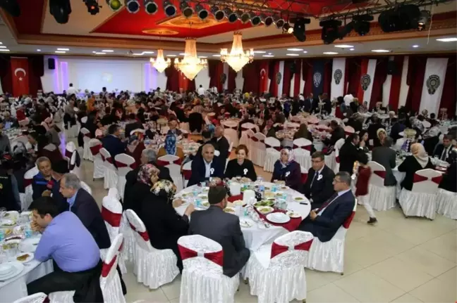 Elazığ'da Şehit Aileleri ve Gaziler Bir Araya Geldi
