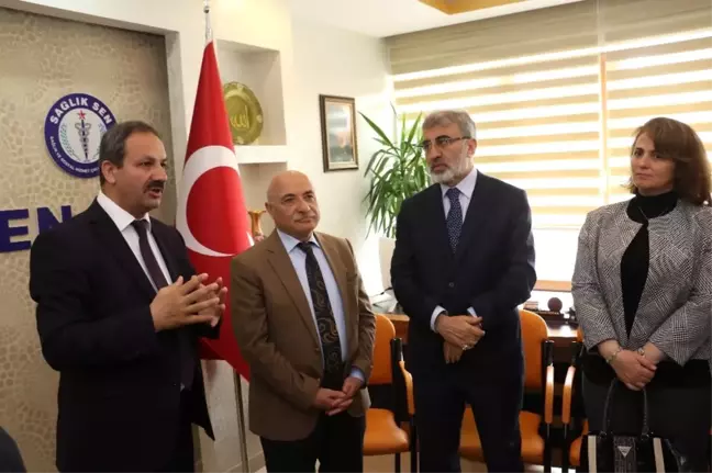 Milletvekillerinden Sağlık-Sen'e Ziyaret