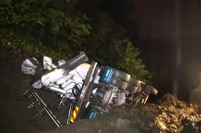 Kuzey Marmara Otoyolu İzmit Tünelleri Şantiyesinde Kaza: 1 Yaralı