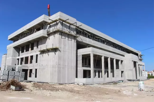 Kırklareli'nde Yeni Adliye Binası Çalışmaları