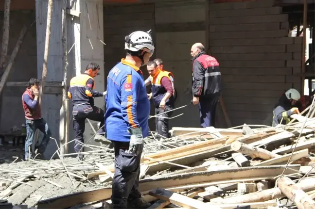 Samsun'da Cami İnşaatında Kalıp Çöktü: 3 Ölü, 3 Yaralı