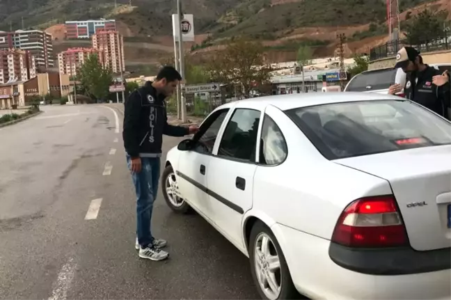 Gümüşhane'de Narkotik Uygulaması