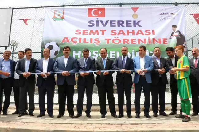 Siverek'te Açılış ve Temel Atma Töreni