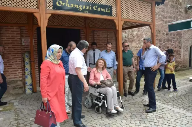 Valide-i Ali Osman Hayme Ana'nın İzinde Projesi'nde Bursa'dan Yola Çıkan Grup Bilecik'e Geldi