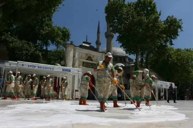 Eyüp'te Ramazan Hazırlıkları Tamamlandı