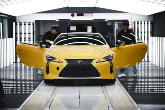 Lexus Lc'nin Üretimi Başladı
