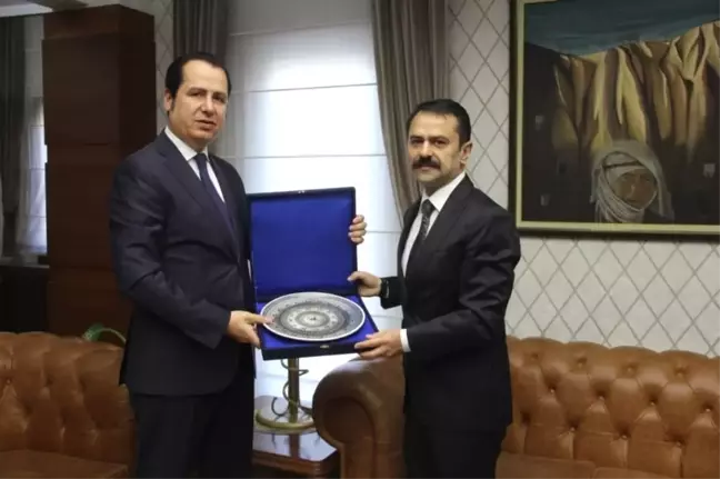 Adalet Komisyon Başkanı Demirtaş, Vali Aktaş'a Veda Ziyaretinde Bulundu