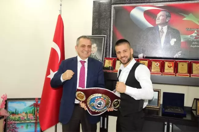 Başkan Sağıroğlu Avrupa Şampiyonu'nu Ağırladı