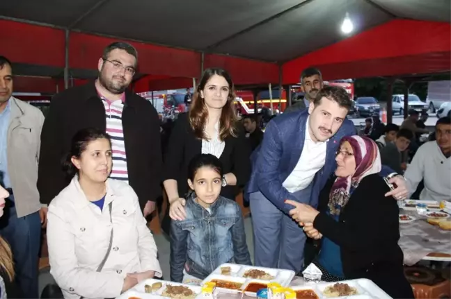 Yunak'ta Şehit Ailelerine İftar