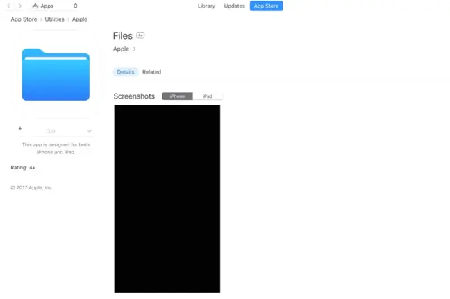 İos 11 Uyumlu Apple Dosyalar Uygulaması, Apple Store'da Yerini Aldı