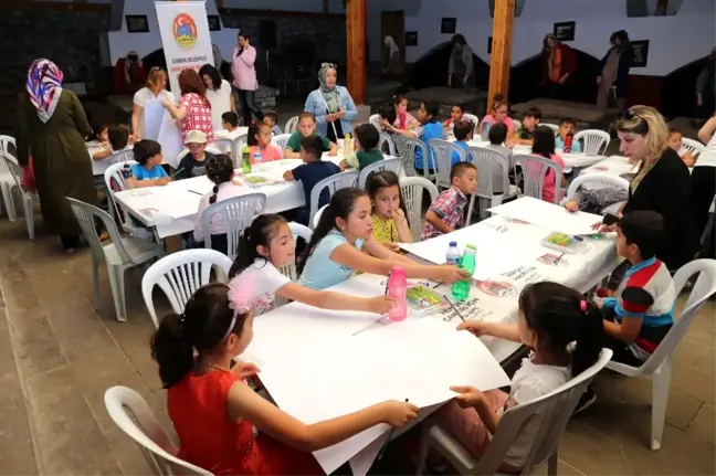 Çocukların Yaptığı Resimler 'Masal Müzesi'ni Süsleyecek