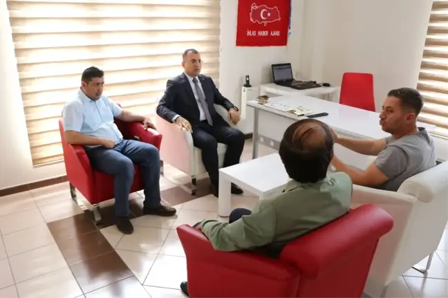 Vali Toprak'tan İha'ya Ziyaret