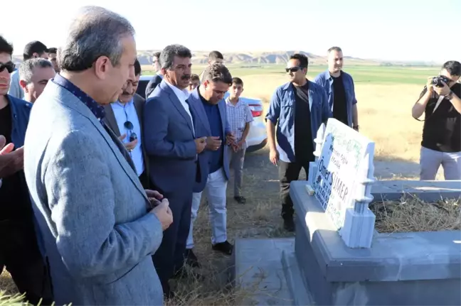 Mehdi Eker'in Mezarlık Ziyaretine Yoğun Güvenlik Önlemi