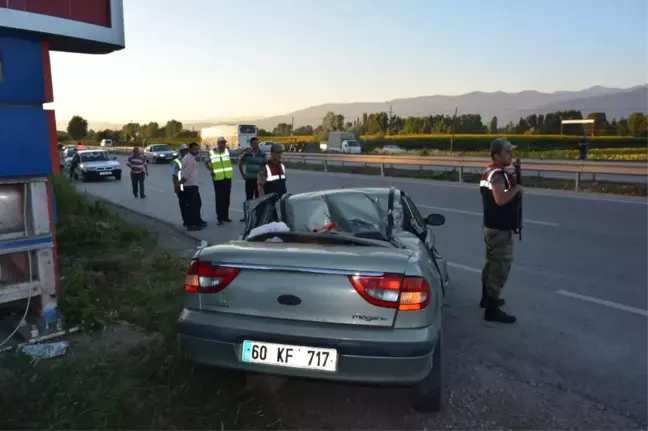 Tokat'ta Trafik Kazası: 1 Ölü, 4 Yaralı