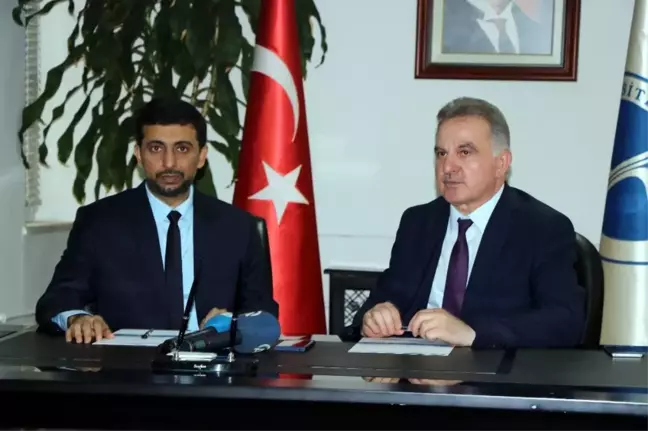 Katar Üniversitesi Rektörü Hassan Rashid Al-Derham Saü'yi Ziyaret Etti