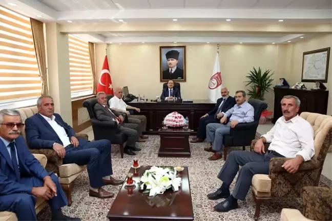 İl Genel Meclisi Yönetimi, Vali Ali Hamza Pehlivan'ı Ziyaret Etti