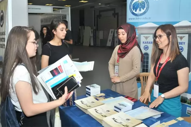 Kmü Ankara'da Üniversite Tanıtım Fuarına Katıldı
