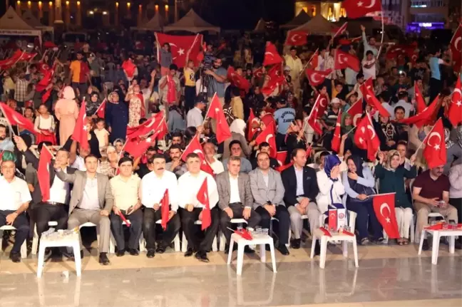 Şanlıurfa'da 15 Temmuz Demokrasi ve Milli Birlik Günü Anması Sona Erdi