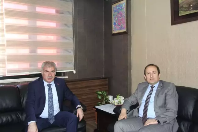 Vali Pehlivan'dan Başkan Memiş'e Ziyaret