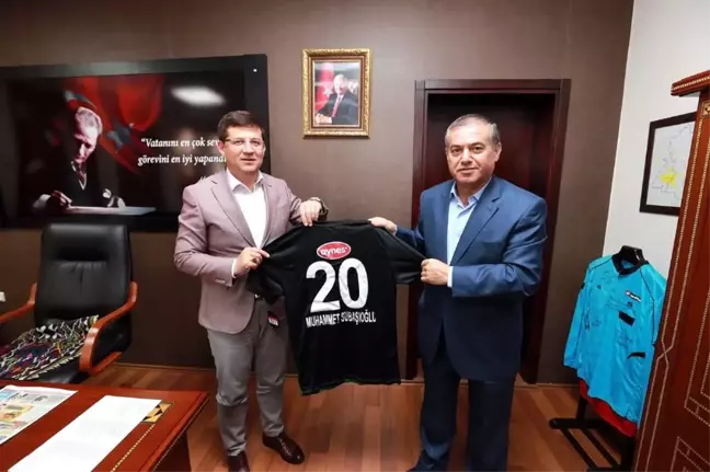 Başkan Subaşıoğlu'na Denizlispor Forması